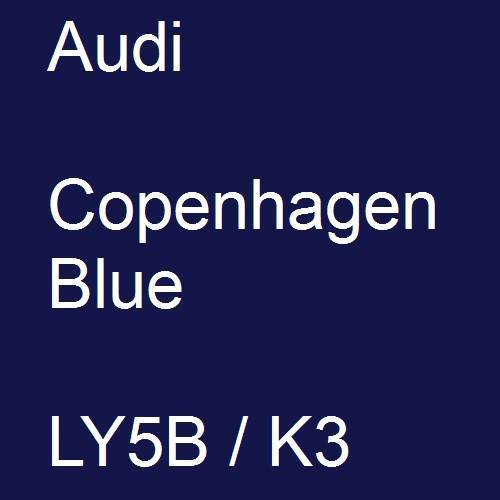 Audi, Copenhagen Blue, LY5B / K3.